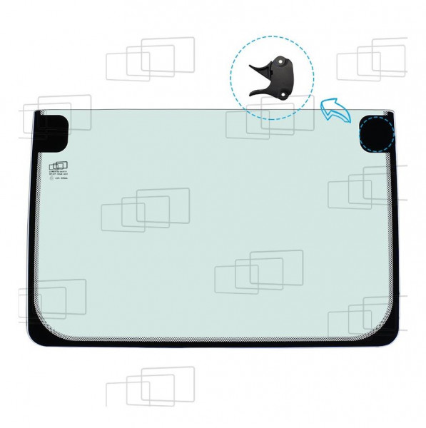 FRONTSCHEIBE UNTEN (MIT VERRIEGELUNG)